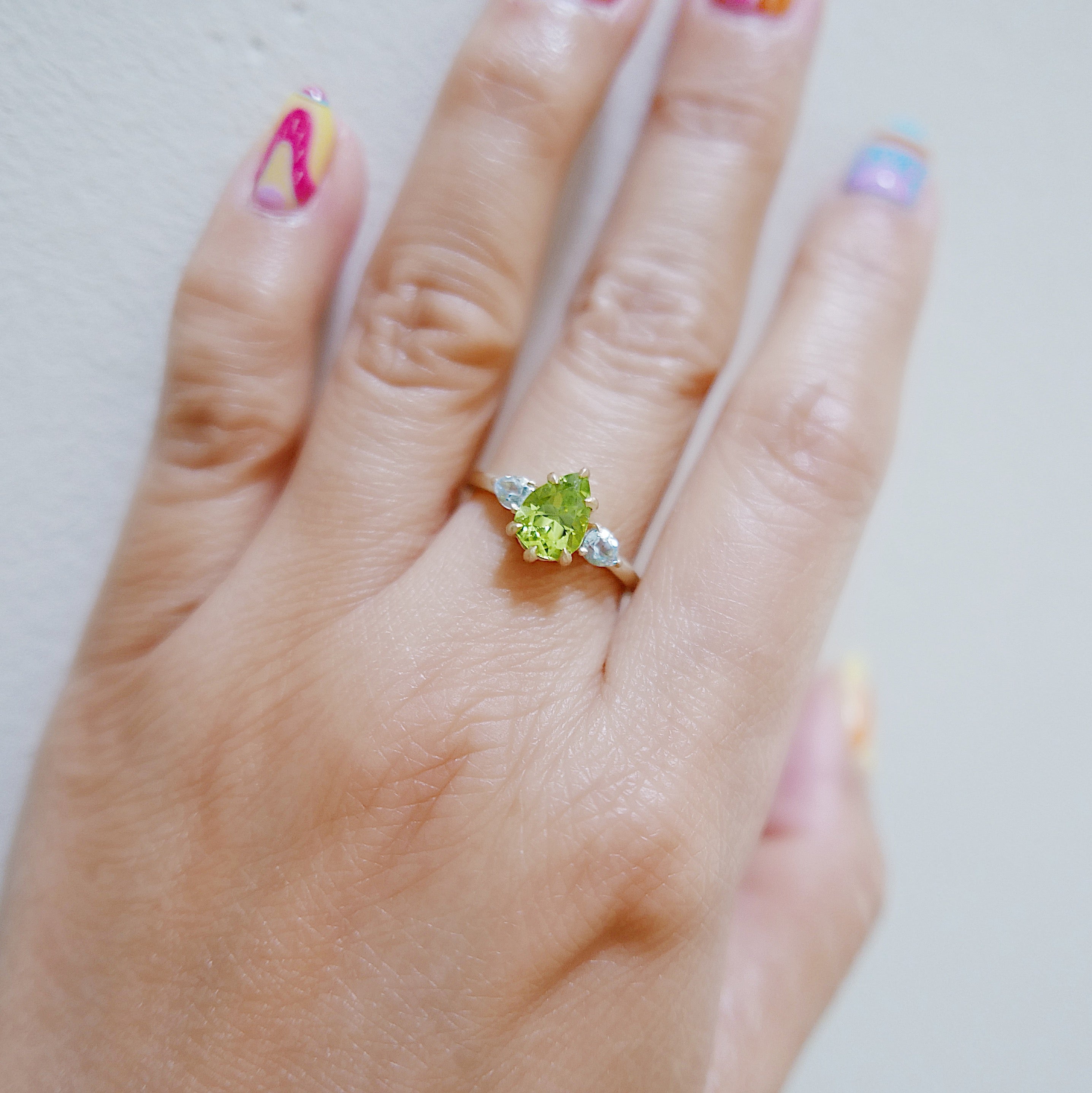 Anjou One Of A Kind Peridot Ring