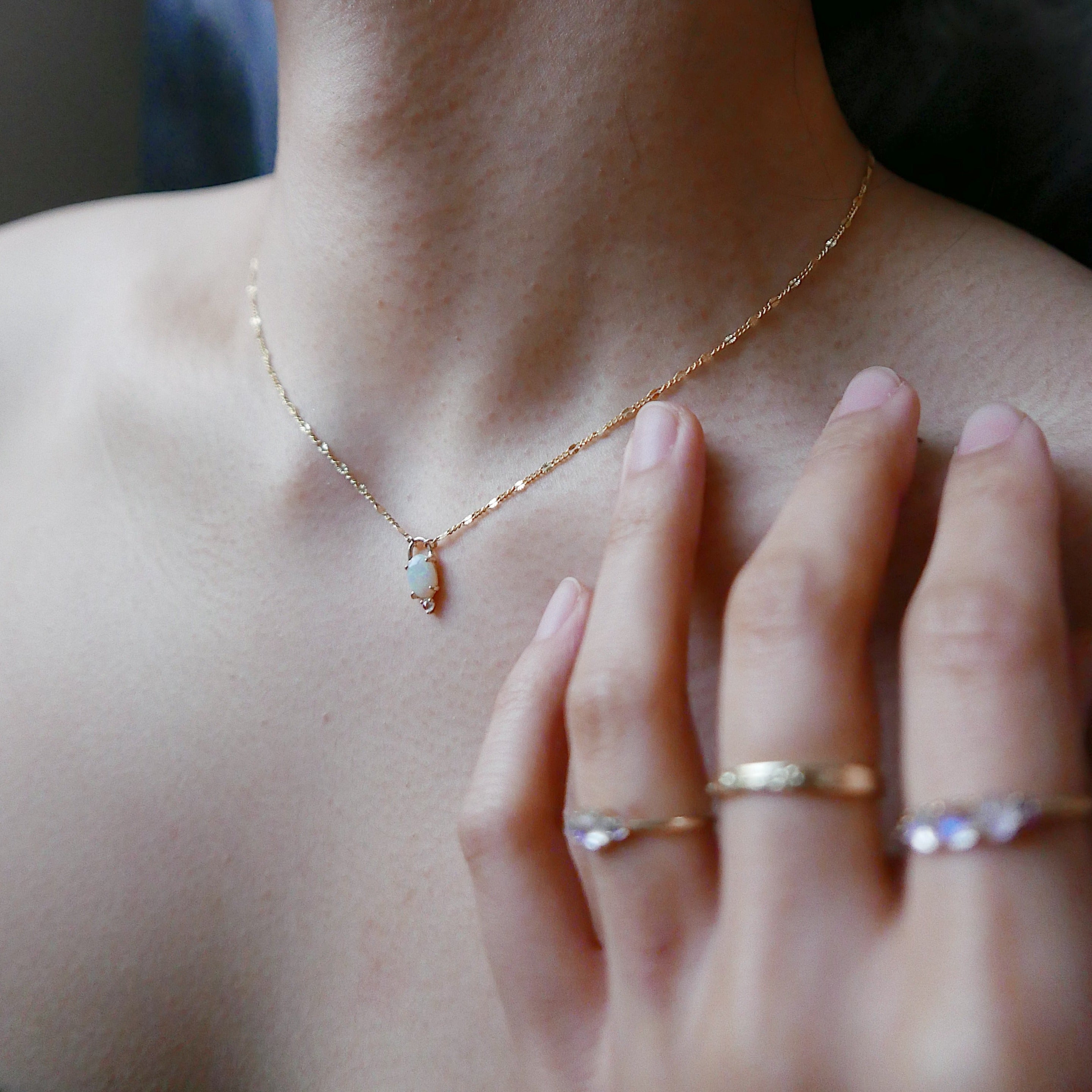 Elle Opal Necklace