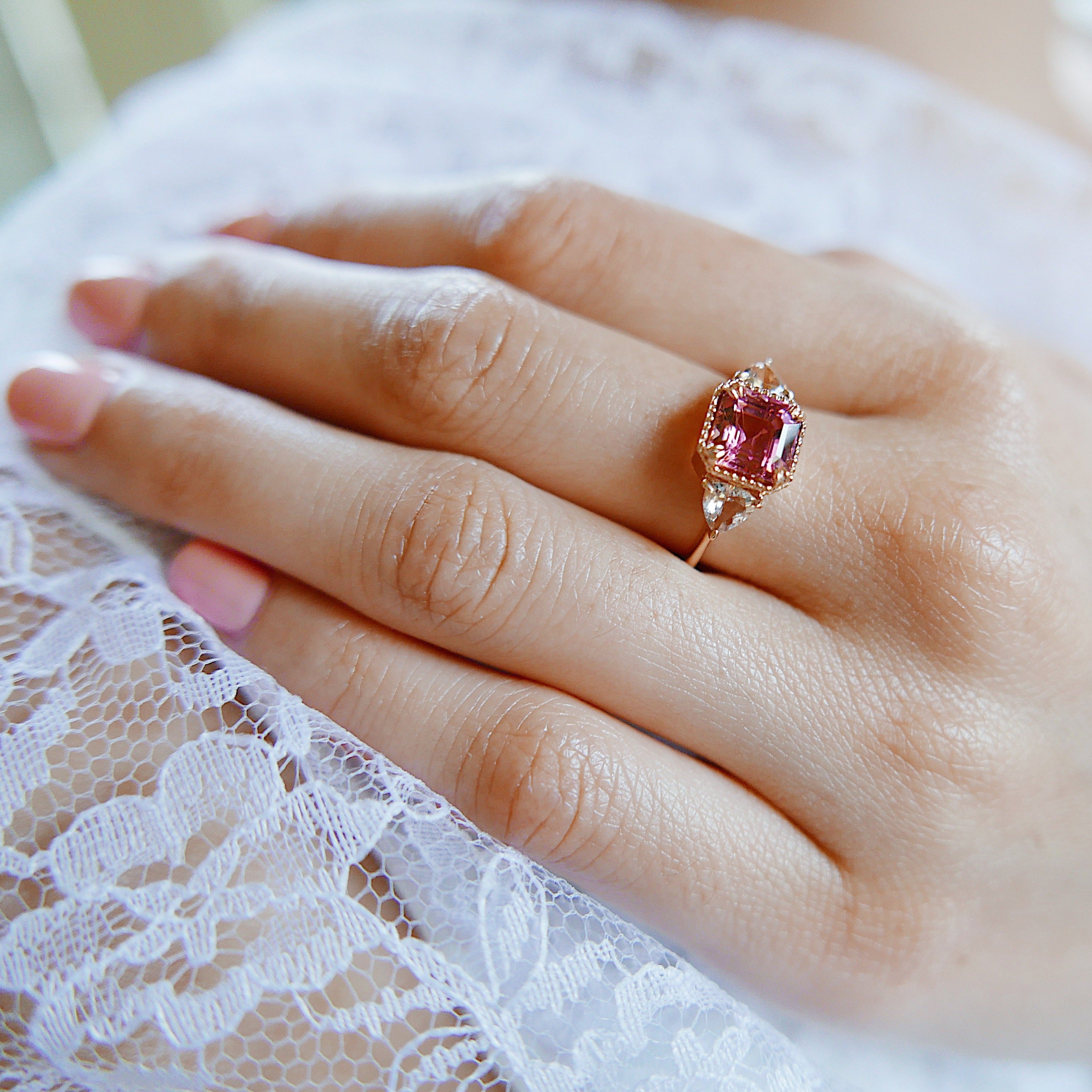 Rosie Posie One Of A Kind Tourmaline Ring