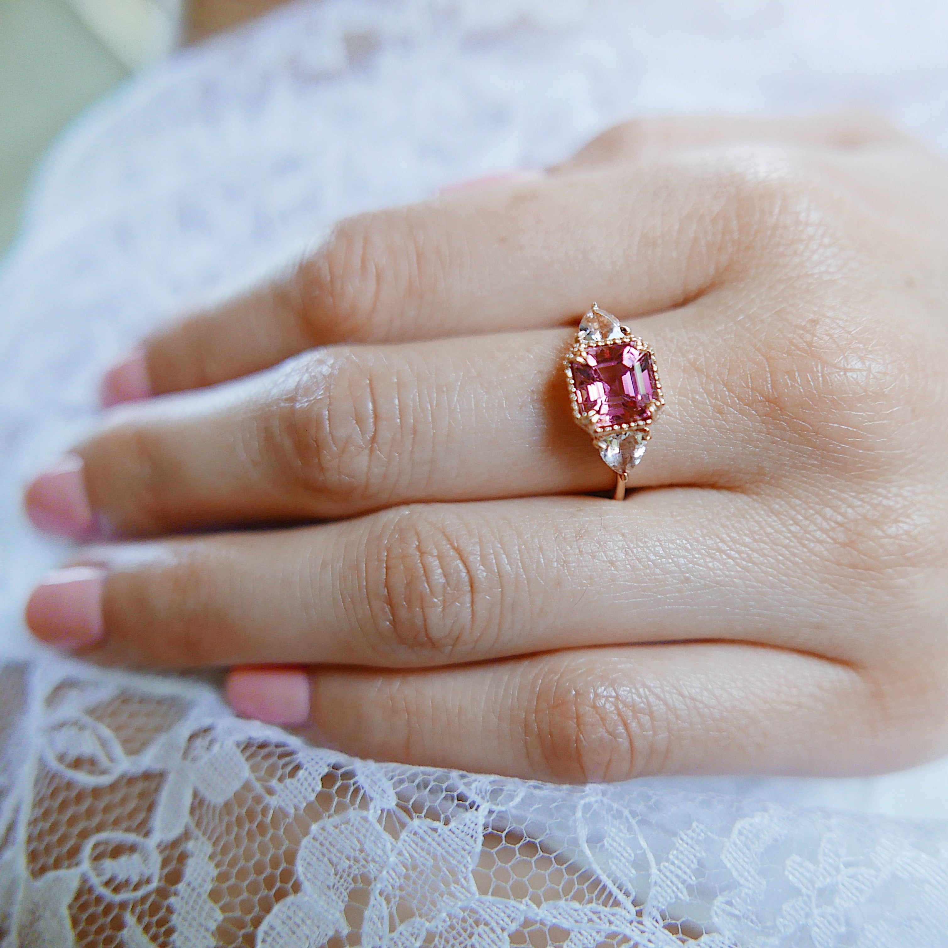 Rosie Posie One Of A Kind Tourmaline Ring