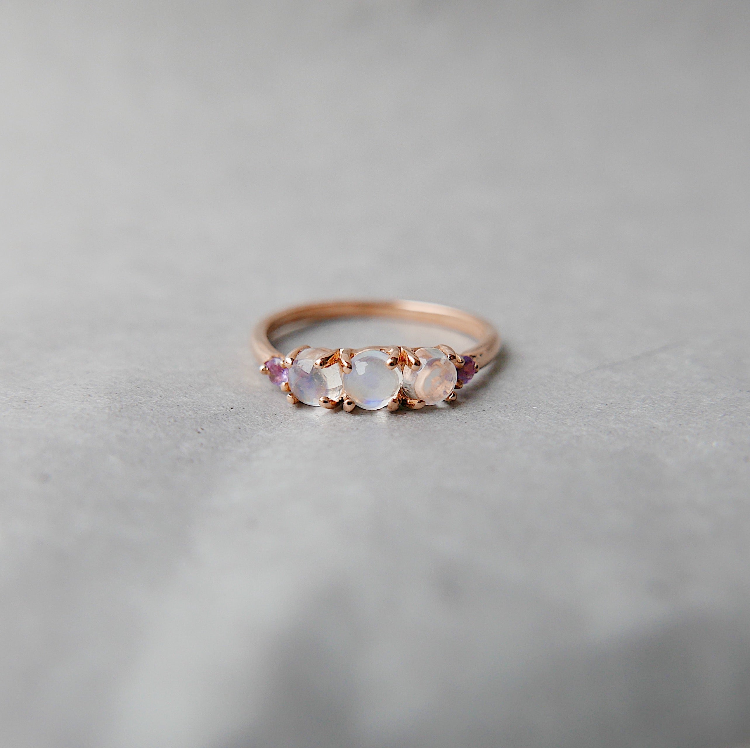 Hailey Moonstone Ring