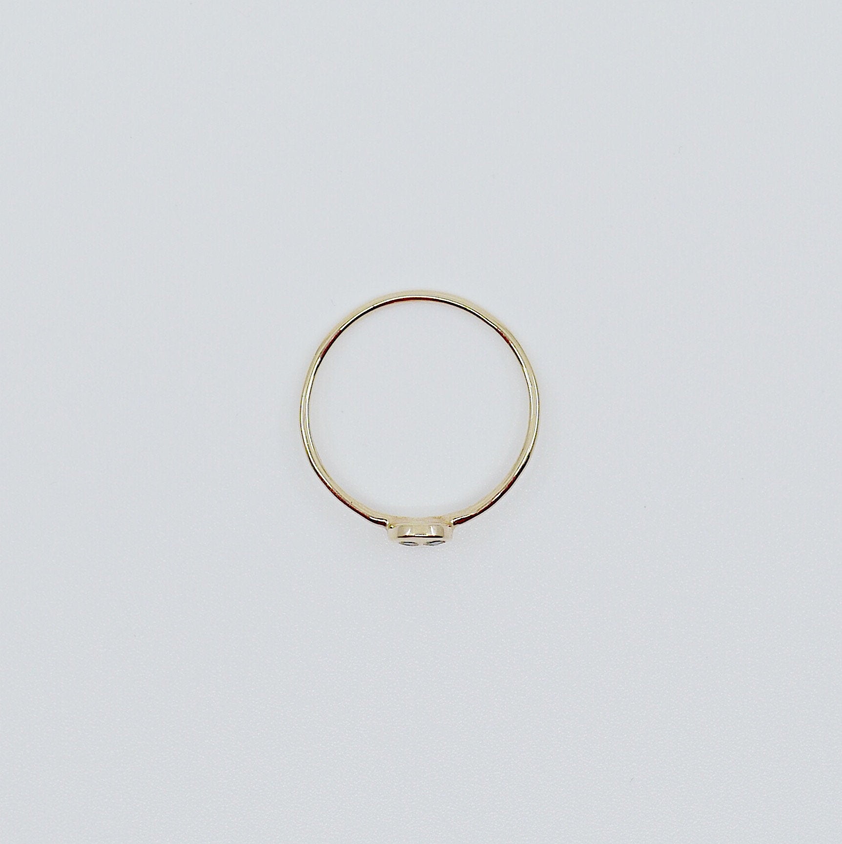 Happy face ring, Smiley ring, 14k gold emoji ring, face ring, smile ring, cute ring, smiley face ring, emoji ring