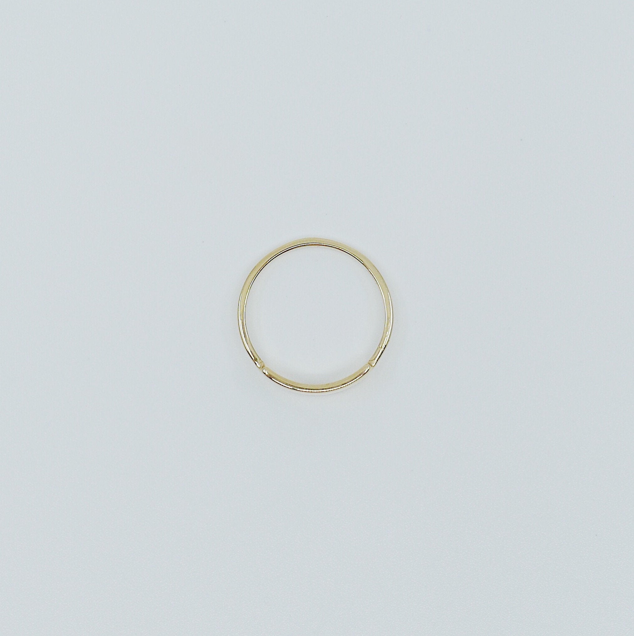 Slim ID Ring Medium, personalized ring, bar ring, customizable ring, 14k gold personalized ring, 14k gold bar ring