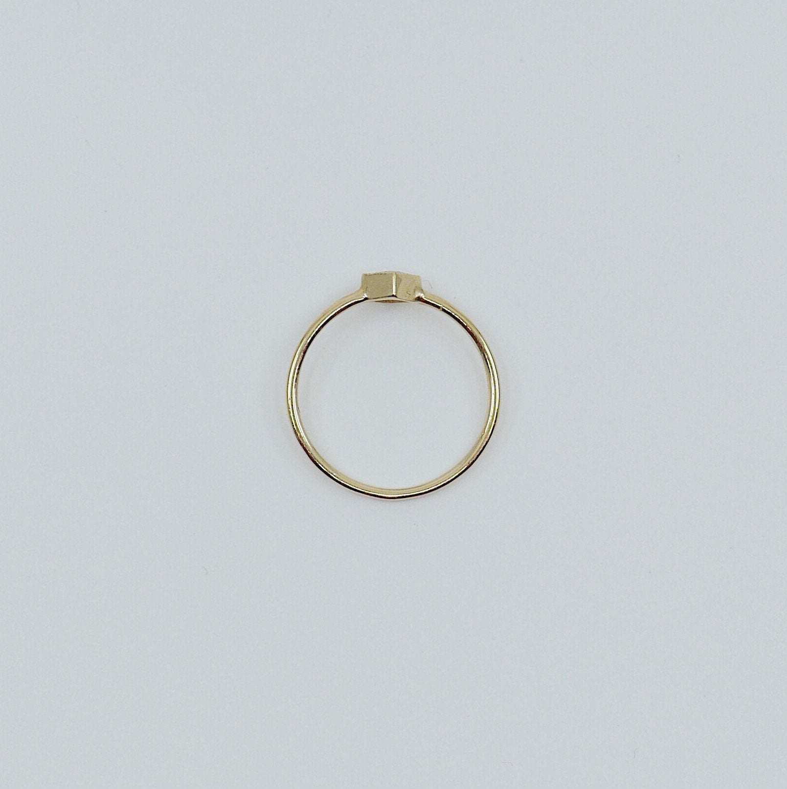 Square Bezel Citrine Ring, citrine bezel ring, citrine stacking ring, citrine ring, square citrine ring, gold square band