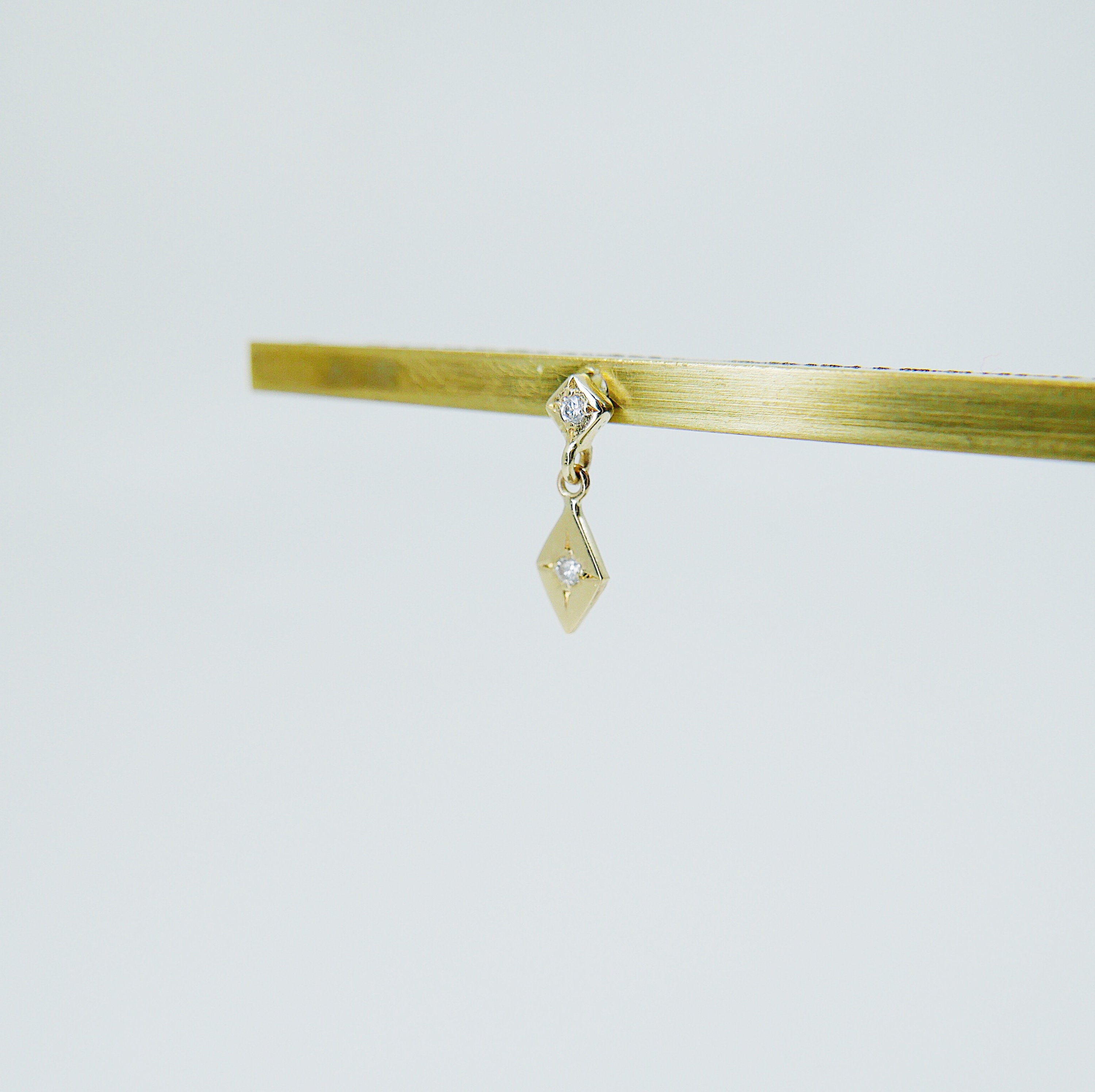 Sway With Me Diamond Earring, 14k gold