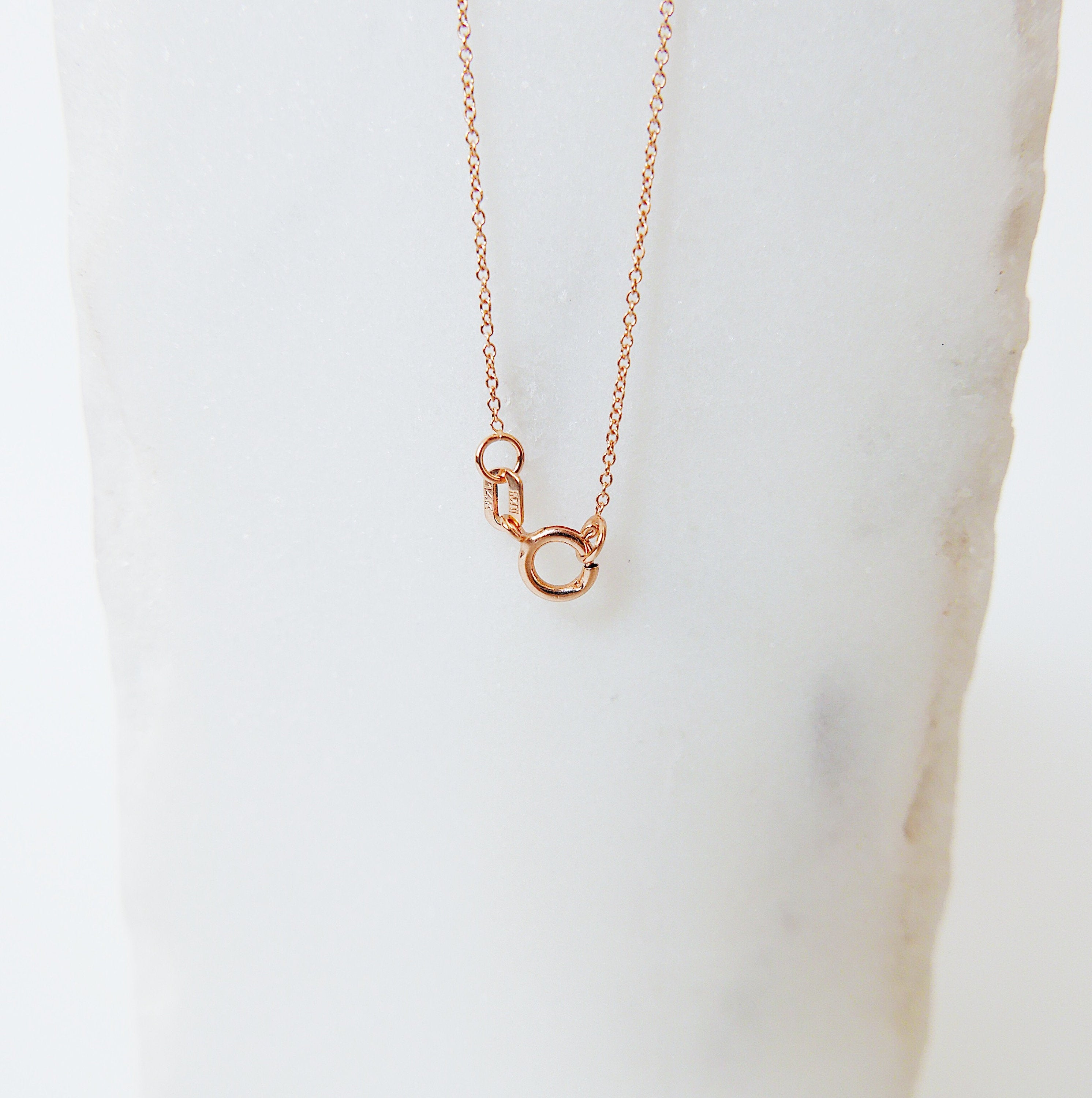 Micro Mini Heart Necklace