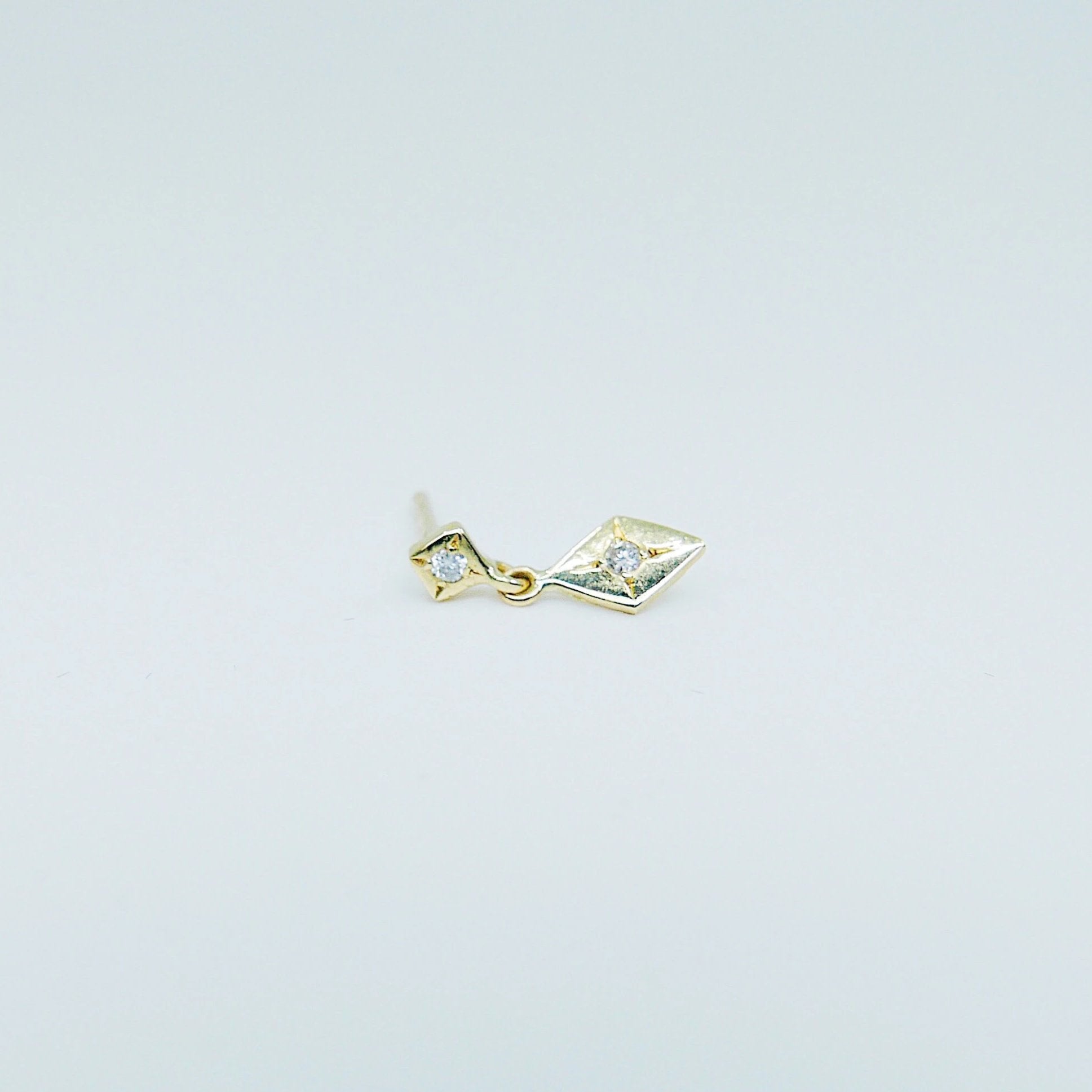 Sway With Me Diamond Earring, 14k gold