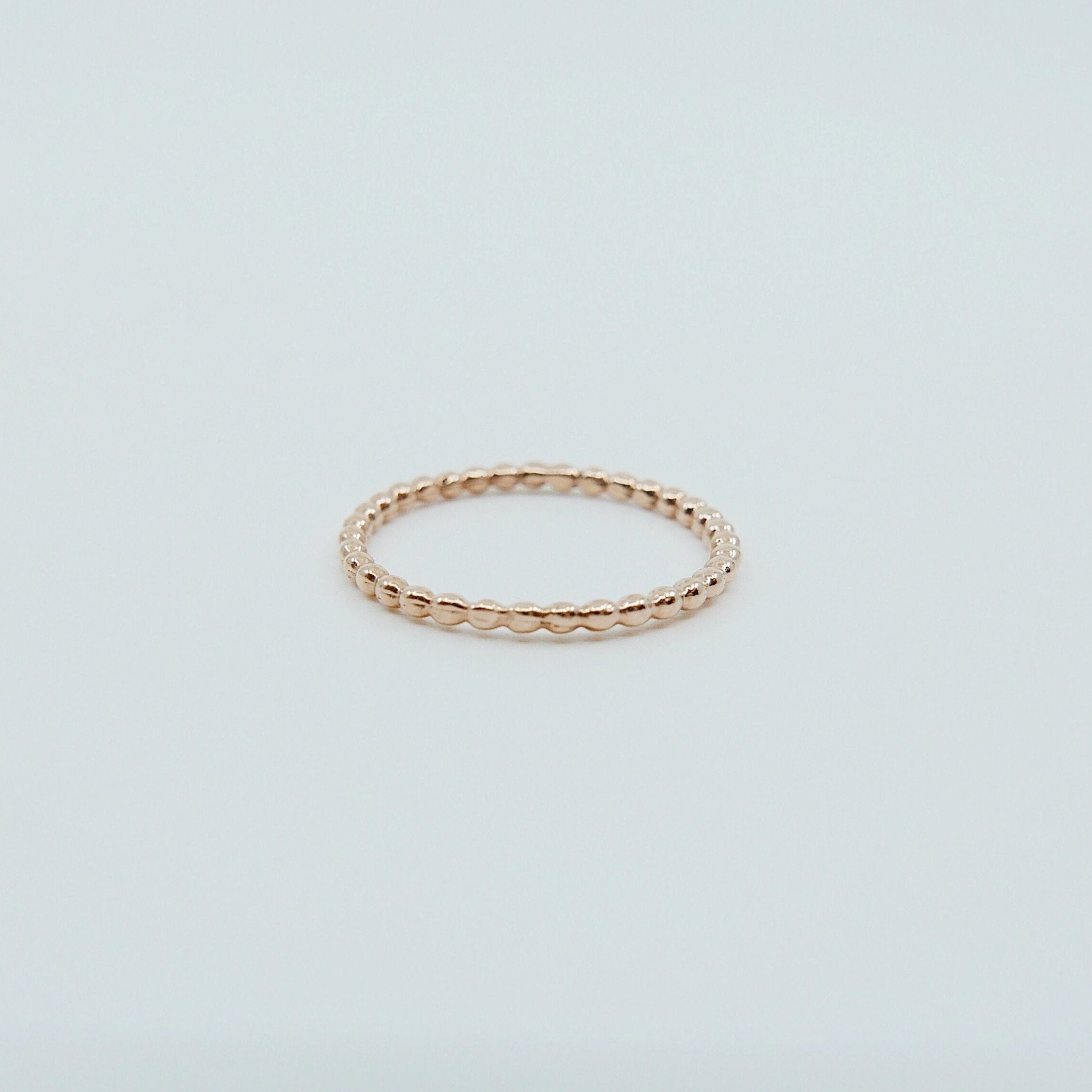 style  simple  Rings  modern  minimalist  mgj  mason grace jewelry  mason grace  jewelry  gift  fine jewelry  diamond  dainty  beaded ring  beaded chain ring  beaded ball ring  ball chain ring  14k gold ring