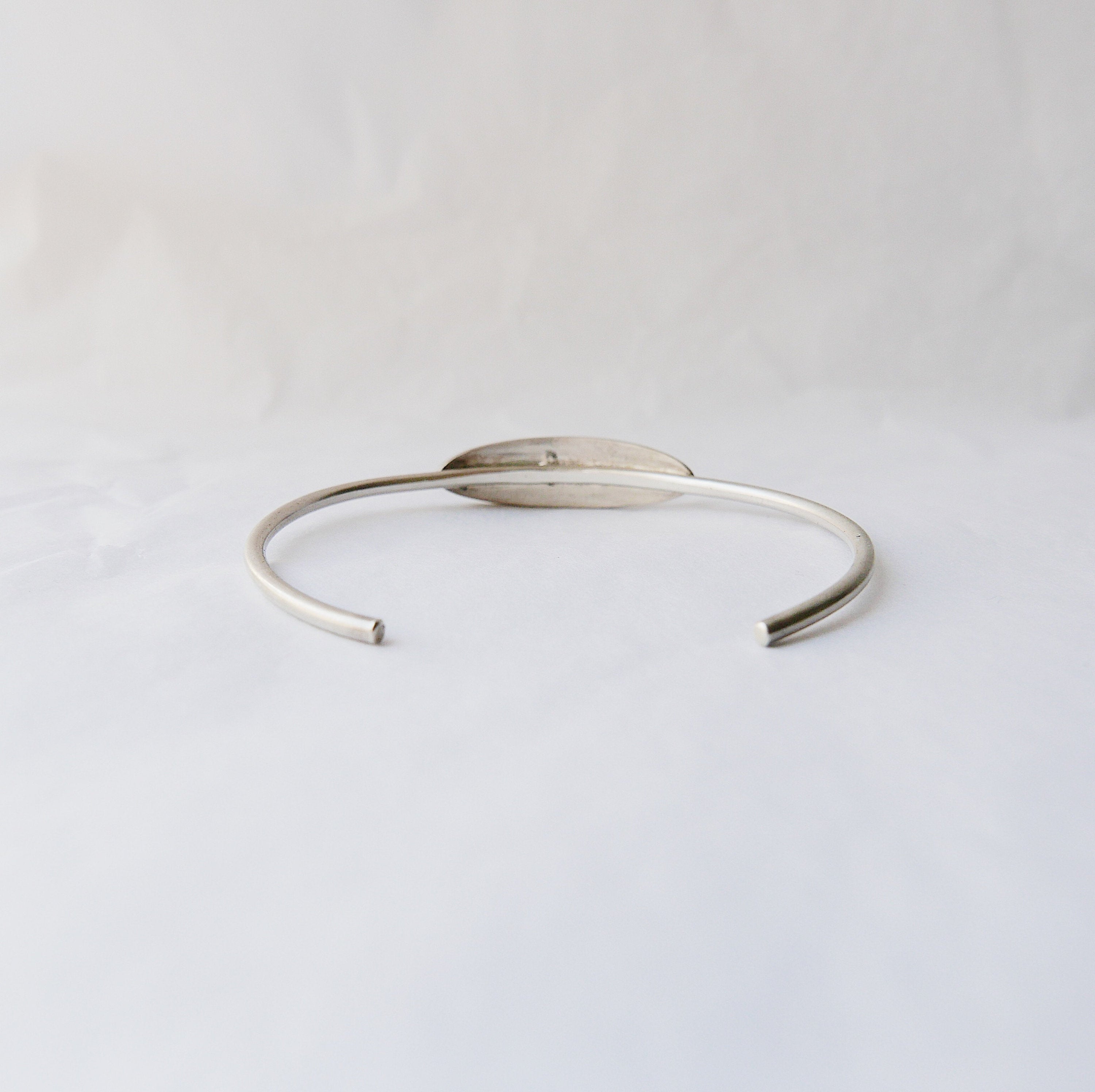 Nameplate Cuff Bracelet, Sterling Silver Nameplate Bracelet, Silver Nameplate Bracelet