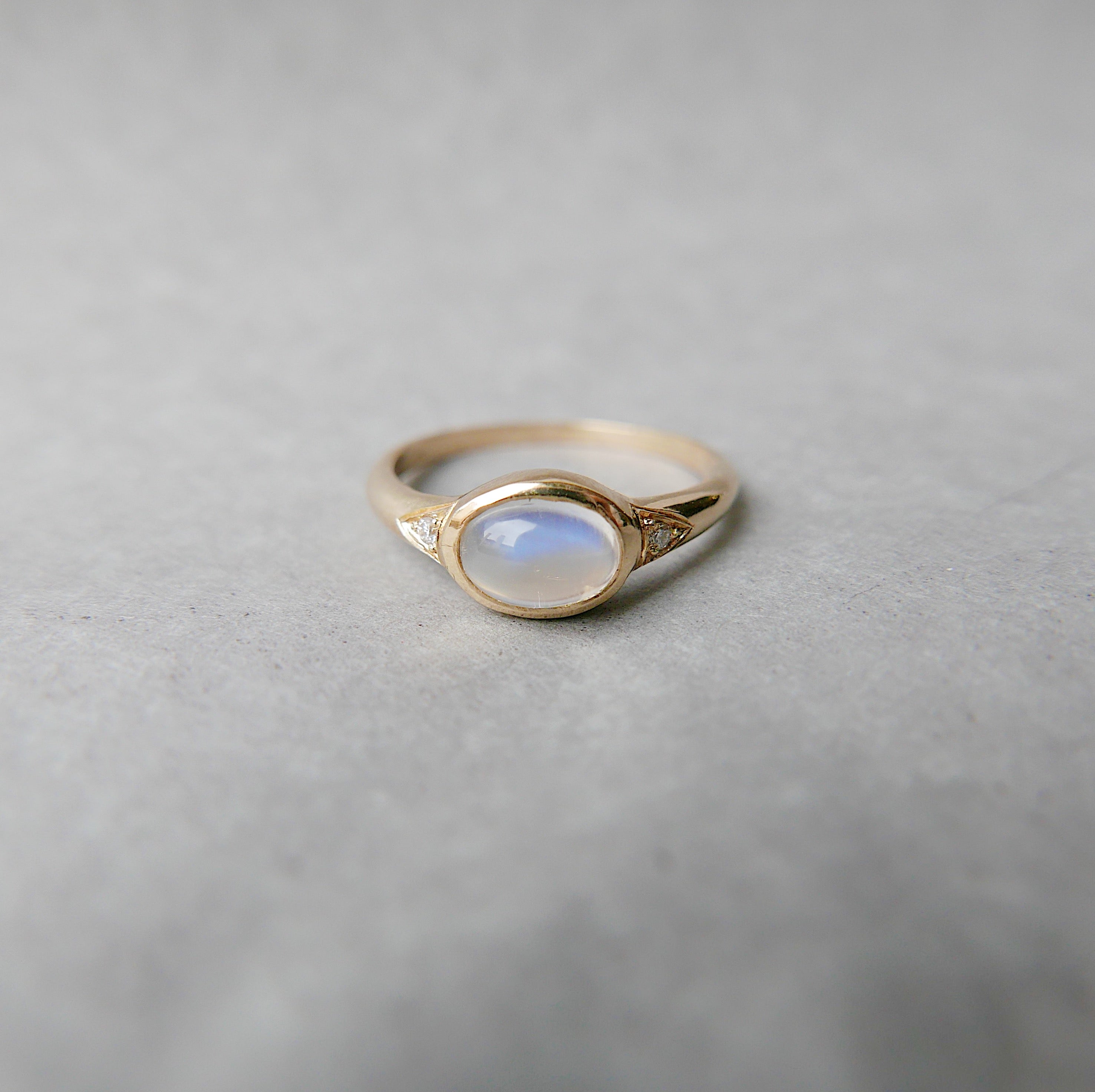 Moonstone Signet Ring